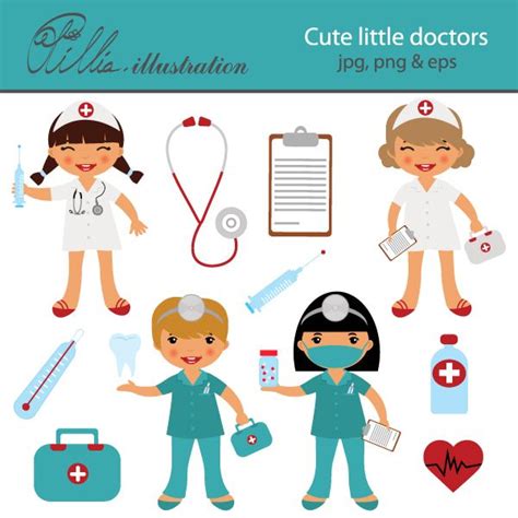 Cute Little Doctors Cliparts Thema The Doctor