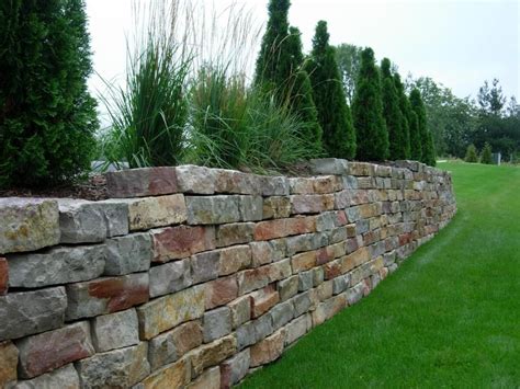 Stacked Retaining Wall Cottage Block Garden Care And Necessities