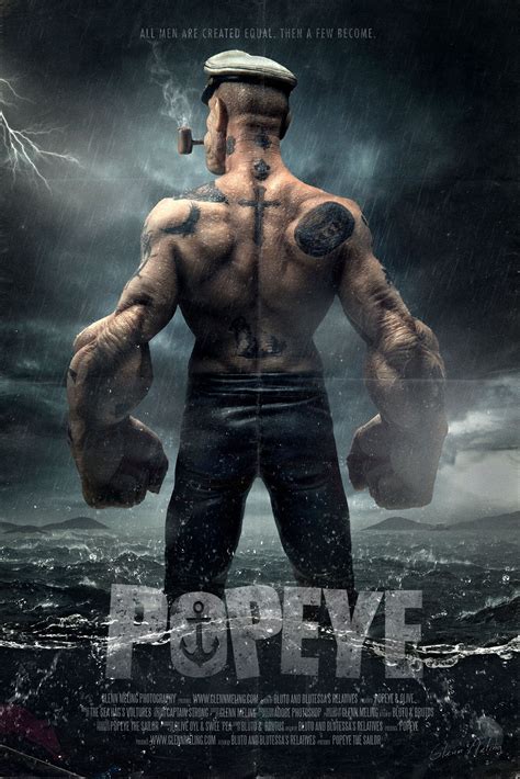 Photoshop — Glenn Meling Popeye The Sailor Man Popeye Movie Popeye