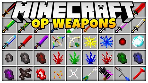 Most Op Weapons Mod In Minecraft Minecraft Mod Battle Jeromeasf