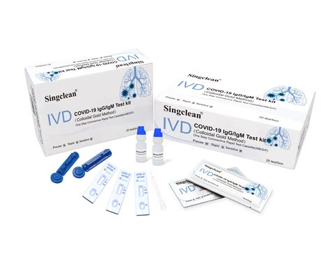 China Ivd High Quality Singclean Test Kit (Colloidal Gold) /Fast Test - China Test Kit, Test Tube