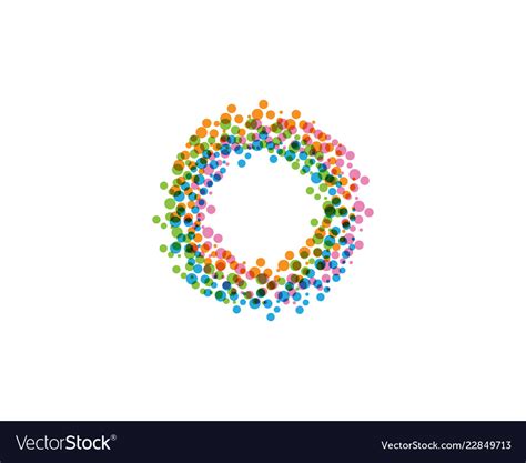 Circle Logo Templates Royalty Free Vector Image
