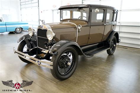 1929 Ford Model A Fordor Sedan Classic And Collector Cars