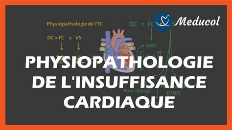 Physiopathologie Insuffisance Cardiaque Schéma Insuffisance Cardiaque