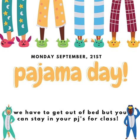 Esther F Garrison School For The Arts Its Pajama Day