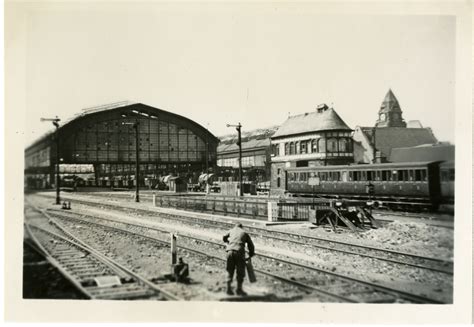 Railroad Station France 1945 The Digital Collections Of The