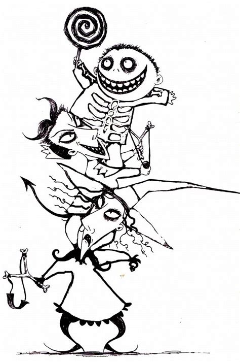 Jack skellington is hiding somewhere in this interactive coloring page for kids. Lock shock barrel | Nightmare before christmas tattoo ...