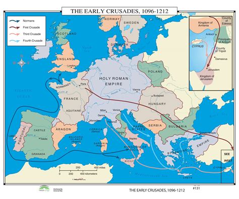 131 The Early Crusades 1096 1212 The Map Shop