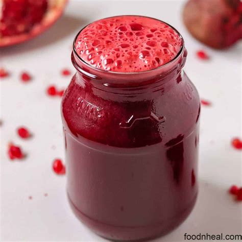Beets Juice Recipe With Pomegranate Foodheal
