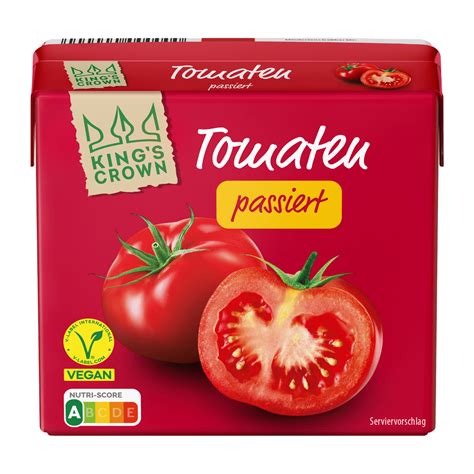 King S Crown Passierte Tomaten Günstig Bei Aldi Nord