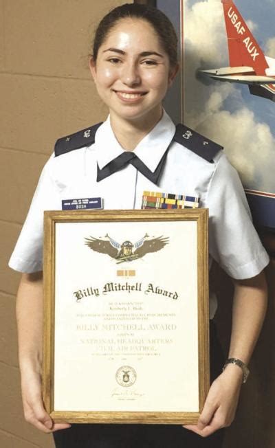 Cadet Earns Mitchell Award Promoted To Second Lieutenant Local News