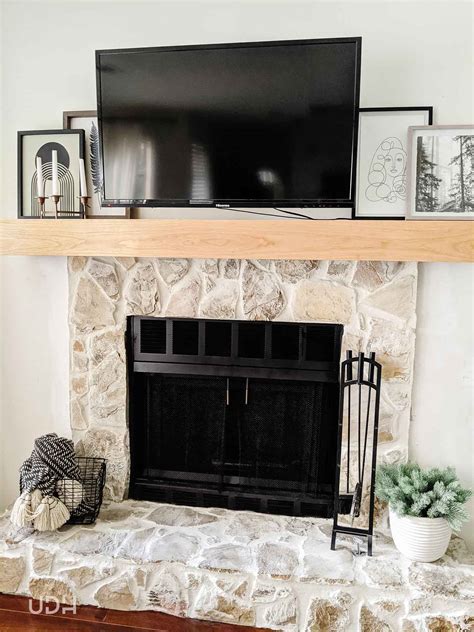 Stone Fireplace Makeover Ideas