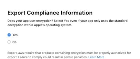 Appstore Submission Does Your App Use Encryption How To Determine If