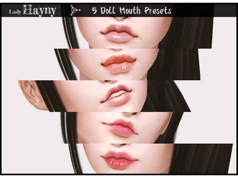 Lip Shape Sims 4 Cc Lip