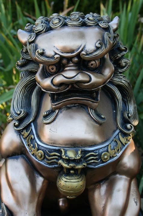 Chinese Foo Dog Statue Up Close View Of Chinese Foo Dog Flickr