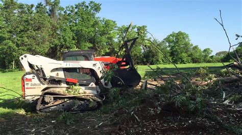 Bobcat T870 With Bobcat Forestry Mulcher Youtube