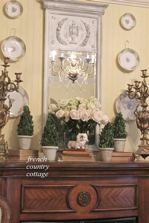 Choosing the right interior paint colors depends on the kind of room you want. Feathered Nest Friday - FRENCH COUNTRY COTTAGE