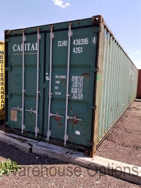 None Available Now 40 Foot Shipping Container 4350 • Warehouse