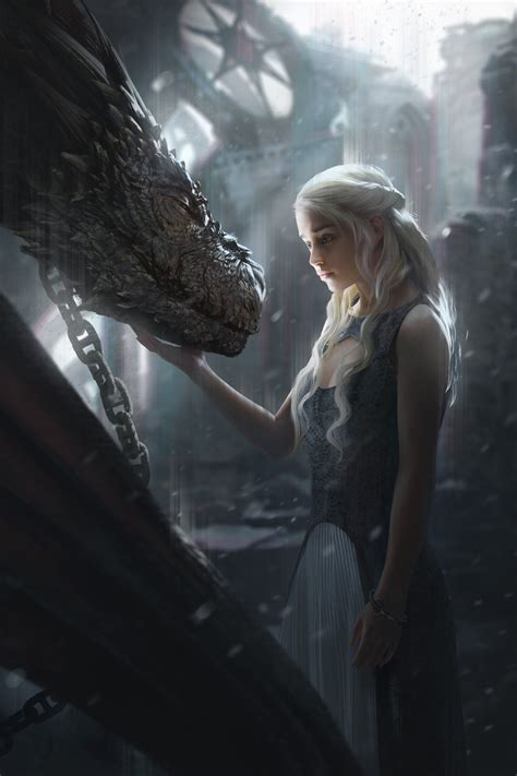 Ramón On Twitter Targaryen Art Game Of Thrones Art Mother Of Dragons