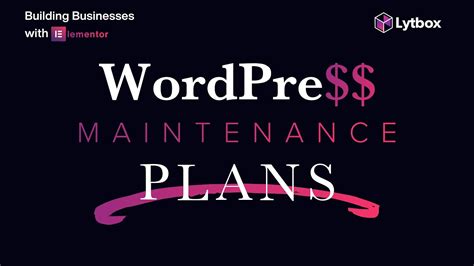 Getting Started Selling Wordpress Maintenance Plans Youtube