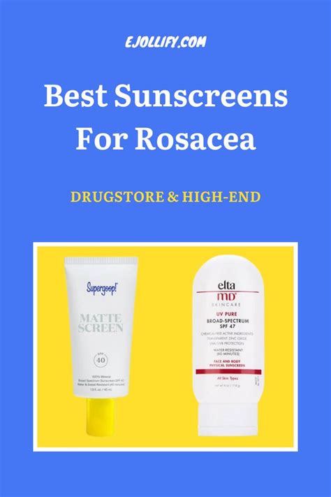 7 Best Sunscreen For Rosacea • 2021 Best Sunscreens Rosacea Sunscreen