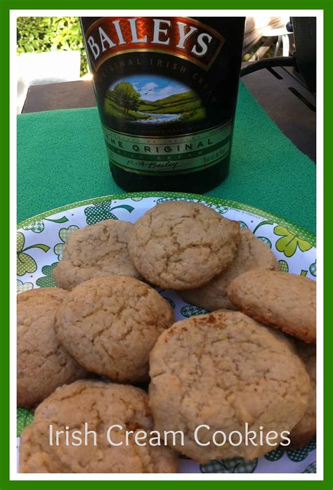 It's day 2 of our 12 days of cookies series! Irish Cream Cookies