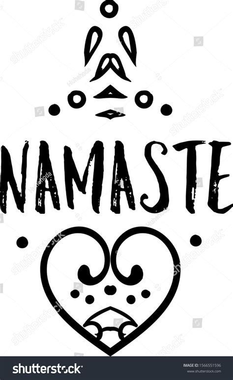 Welcome Gesture Indian Greeting Banner Namaste Stock Vector Royalty
