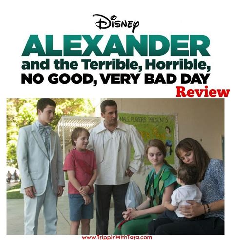 He's really having that terrible, horrible, no good, very bad day you heard about. Alexander and the Terrible, Horrible, No Good, Very Bad ...