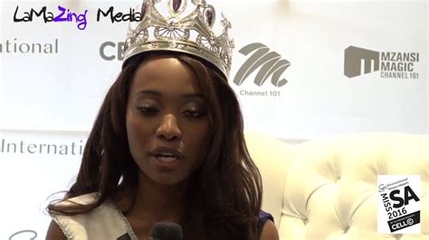 Miss Sa Heads Off To Compete In The Miss World Pageant Youtube