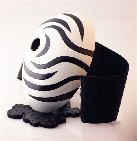 Tobi Mask Obito Striped Mask Uchiha Obito Cosplay Costume Etsy