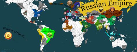Oc World Map With In Game Civs And City States Rciv