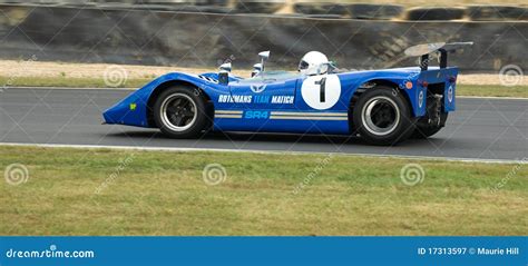 Classic Matich F5000 Racing Car At Speed Editorial Photography Image