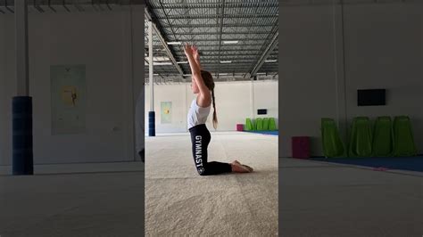 How To Do Arch Back Standing On The Knees Rhythmic Gymnastics Miami