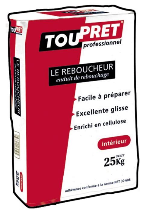 Cachet Rouge Enduit De Rebouchage Pour Tous Mat Riaux Int Rieur Kg