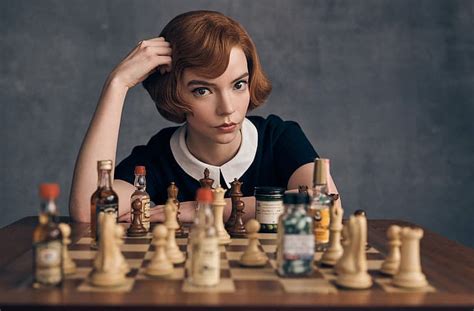 Hd Wallpaper Anya Taylor Joy Women Actress Tv Series Chess The Queens Gambit Wallpaper