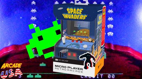 My Arcade Space Invaders Micro Player Youtube