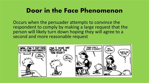 The door in the face! PPT - Social Psychology PowerPoint Presentation, free ...