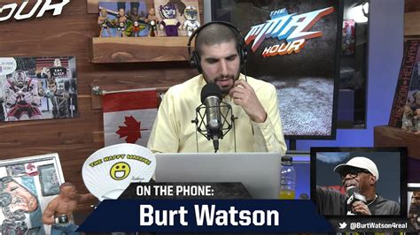 burt watson on incident that led to quitting ufc i didn t appreciate it youtube