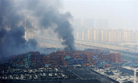 Shocking Aftermath Of Blasts In Busy Chinese Port Of Tianjin Photos