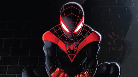 Miles Morales Comics 1080p Superhero Black Red Comic Marvel