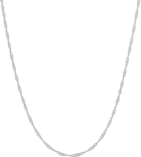 Fine Jewelry Sterling Silver 22 Inch Chain Necklace Chains Jewelry