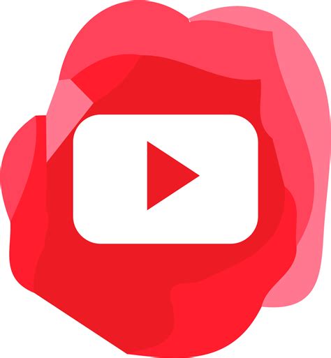 Youtube Yt Logo Png Abstract Red Background