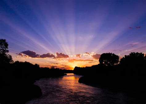 Free Images Afterglow Sunset Cloud Natural Landscape Nature