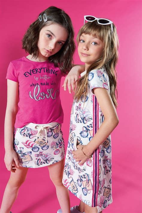 Lookbook Infanti Spring Summer 2021 Garotas Moda Infantil Roupas