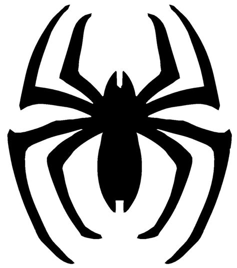 8 Best Images of Printable Spider-Man Symbol - Spider-Man Emblem
