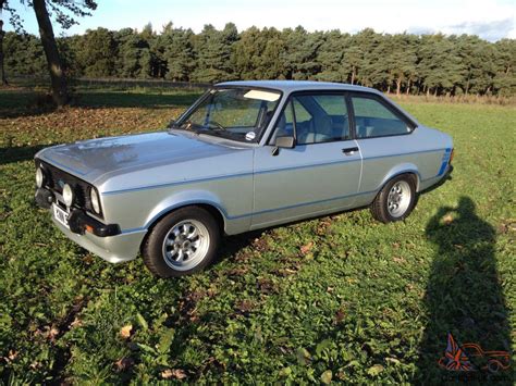 1979 Ford Escort 1600 Sport Silver Imaculate Condition Throughout