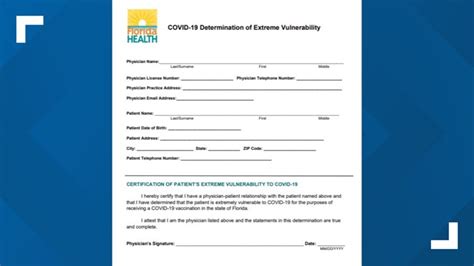 If Youre Medically Vulnerable And Want A COVID Vaccine Your Doctor Has To Sign This Form