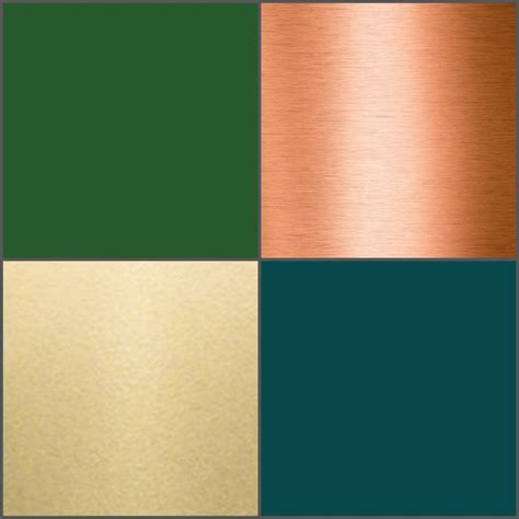 Wedding Color Palette Copper Colour Palette Green Colour Palette