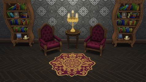 Mod The Sims Gothic Rug From Ts3