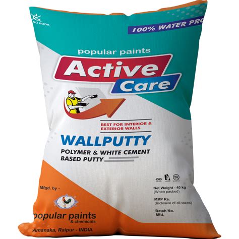 Active Care Wall Putty Popular Paints And Chemicals